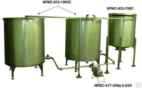 Комплект оборудования КМЦ-0123 (непрерывное растворения соли в воде)